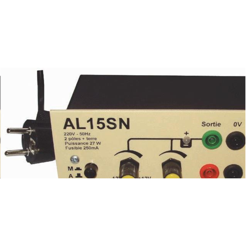 Alim stabilisée +15V -15V 1A