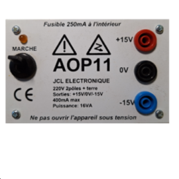 AOP11 Alimentation +15 -15V