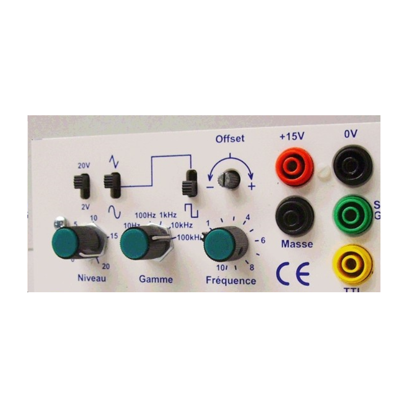 Générateur basse fréquence de 0.1Hz à 100kHz 