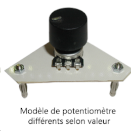 Module potar ajustable 220 ohm