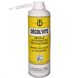 DECOL' VITE pour étiquettes 400 ml